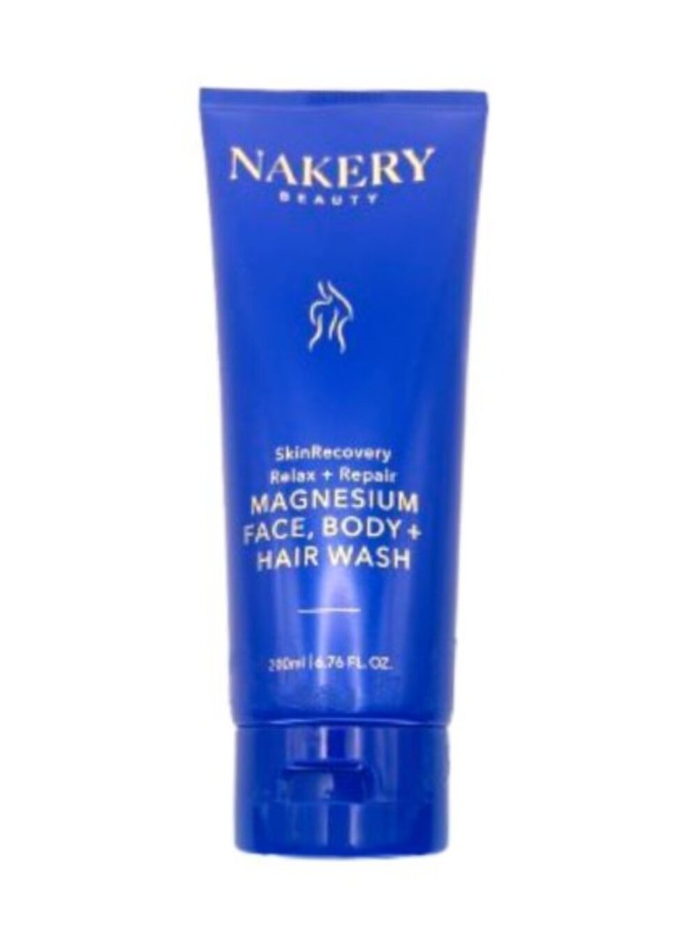 Nakery Beauty Magnesium Face Body + Hair Wash 200mL NEW